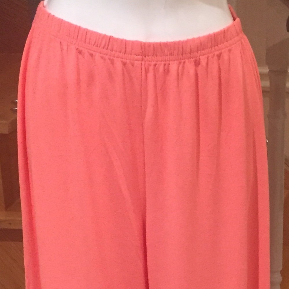 NWOT slip on loose fit elastic waistband lpants